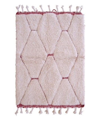 Tapis Berbere marocain pure laine 107 x 148 cm le des métaux précieux