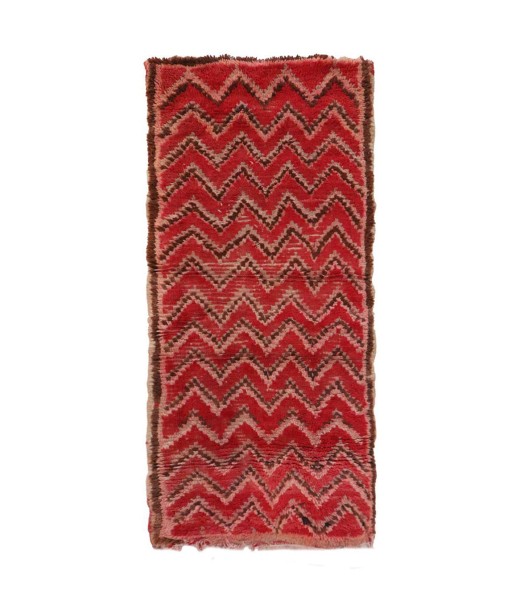 Tapis Berbere marocain pure laine 76 x 163 cm la chaussure