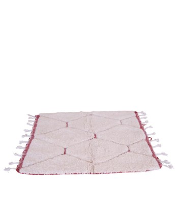 Tapis Berbere marocain pure laine 107 x 148 cm le des métaux précieux