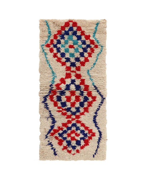 Tapis Berbere marocain pure laine 75 x 170 cm VENDU en ligne