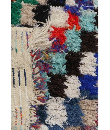 Tapis Berbere marocain en coton 73 x 172 cm livraison et retour toujours gratuits