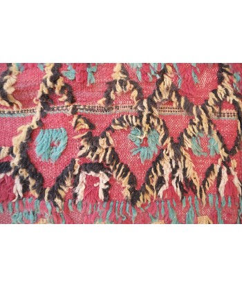 Tapis Kilim Berbere marocain pure laine 144 x 240 cm Véritable concentré