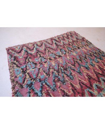 Tapis Kilim Berbere marocain pure laine 144 x 240 cm Véritable concentré