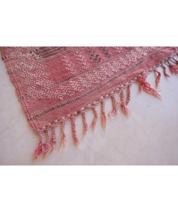 Tapis Kilim Berbere marocain pure laine 144 x 278 cm les muscles