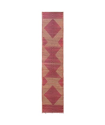 Tapis de couloir Berbere marocain en jonc 62 x 286 cm VENDU Economisez 