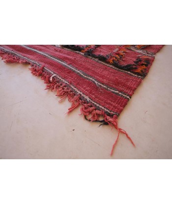 Tapis Kilim Berbere marocain pure laine 175 x 467 cm solde