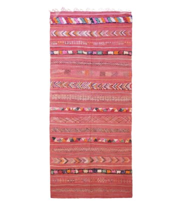 Tapis Kilim Berbere marocain pure laine 173 x 399 cm VENDU meilleur choix