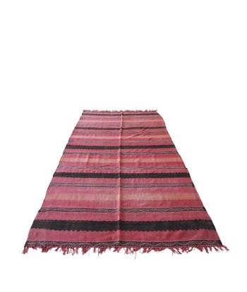 Tapis Kilim Berbere marocain pure laine 144 x 253 cm des créatures d'habitude