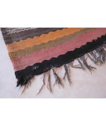 Tapis Kilim Berbere marocain pure laine 173 x 370 cm Par le système avancé 