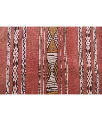 Tapis Kilim Berbere marocain pure laine 178 x 276 cm hantent personnes