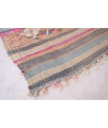 Tapis Kilim Berbere marocain pure laine 155 x 363 cm À commander