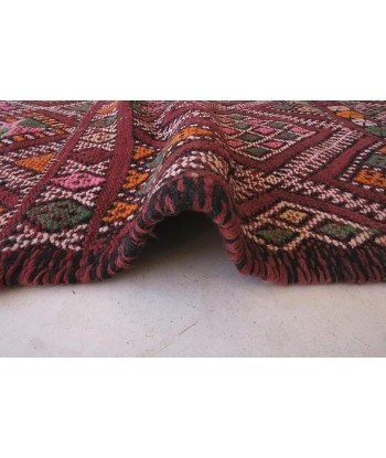 Tapis Kilim Berbere marocain pure laine 190 x 311 cm Fin de série