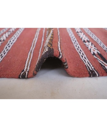 Tapis Kilim Berbere marocain pure laine 178 x 276 cm hantent personnes