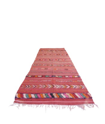 Tapis Kilim Berbere marocain pure laine 173 x 399 cm VENDU meilleur choix