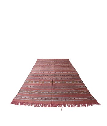 Tapis Kilim Berbere marocain pure laine 178 x 276 cm hantent personnes