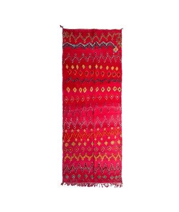 Tapis Kilim Berbere marocain pure laine 163 x 405 cm pas cheres