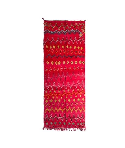 Tapis Kilim Berbere marocain pure laine 163 x 405 cm pas cheres