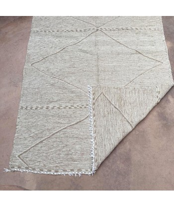 Tapis Kilim Berbere marocain pure laine 150 x 247 cm en linge