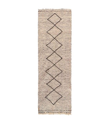 Tapis Kilim Berbere marocain pure laine 85 x 270 cm Economisez 