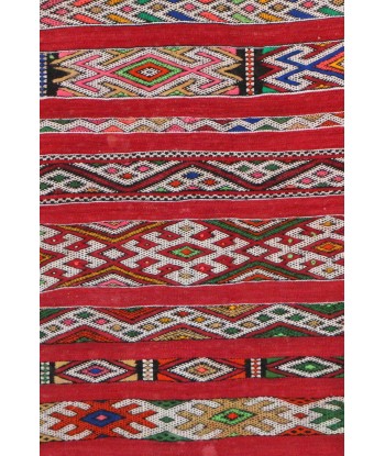 Tapis Berbere marocain laine et coton 93 x 214 cm ou a consommer sur place