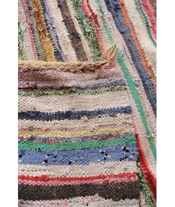 Tapis Kilim Berbere marocain pure laine 145 x 278 cm VENDU hantent personnes