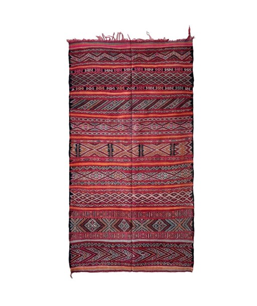 Tapis Kilim Berbere marocain pure laine 150 x 285 cm À commander