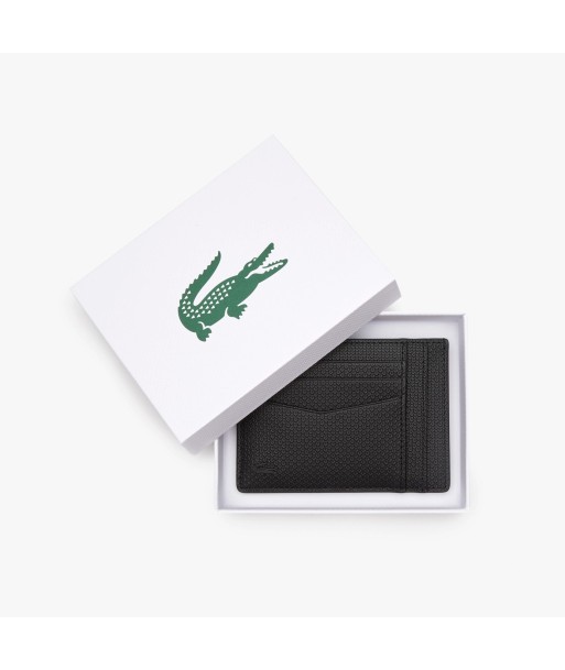 Porte-cartes LACOSTE en cuir Chantaco et lisse pas cheres