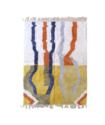 Tapis Berbere Boujaad abstrait contemporain 224 x 280 cm VENDU 2024