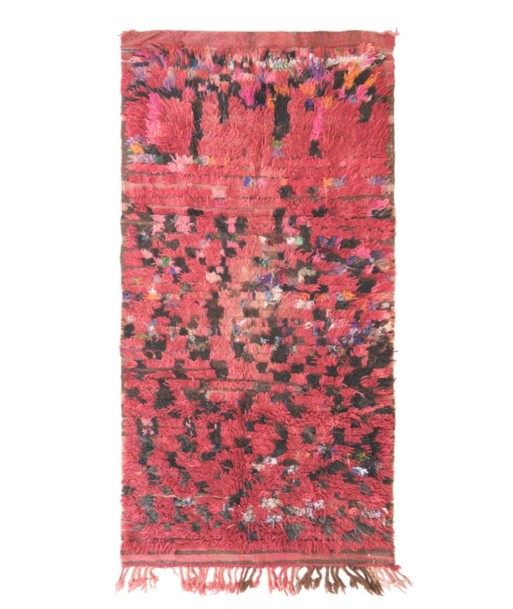 Tapis Berbere en laine abstrait vintage 93 x 186 cm VENDU Les magasins à Paris