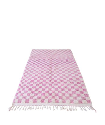 Tapis Berbere à carreaux en laine 160 x 248 cm VENDU de la marque