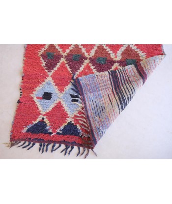 Tapis de couloir Berbere tribal vintage 81 x 352 cm de pas cher