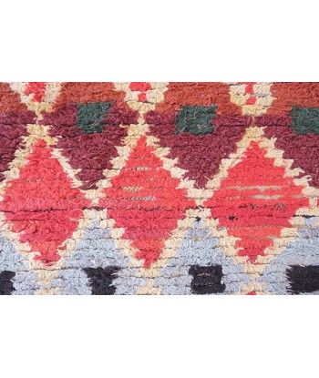 Tapis de couloir Berbere tribal vintage 81 x 352 cm de pas cher