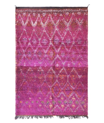 Tapis Berbere en laine Beni M'Guild vintage 192 x 294 cm les ligaments