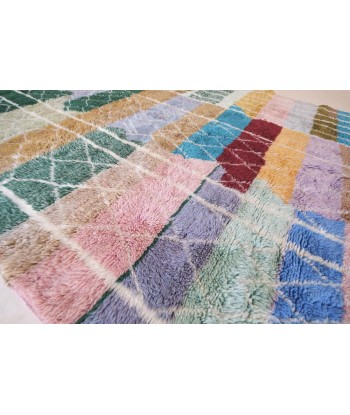 Tapis Berbere en laine de M'Rirt contemporain 214 x 306 cm livraison gratuite