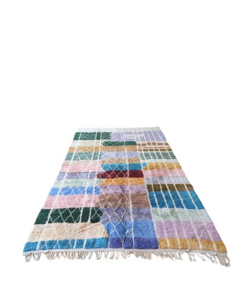 Tapis Berbere en laine de M'Rirt contemporain 214 x 306 cm livraison gratuite