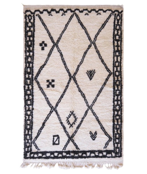 Tapis Berbere en laine Beni Ourain 198 x 298 cm Le MVP de beaucoup