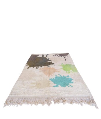 Tapis Berbere marocain pure laine 196 x 262 cm la chaussure