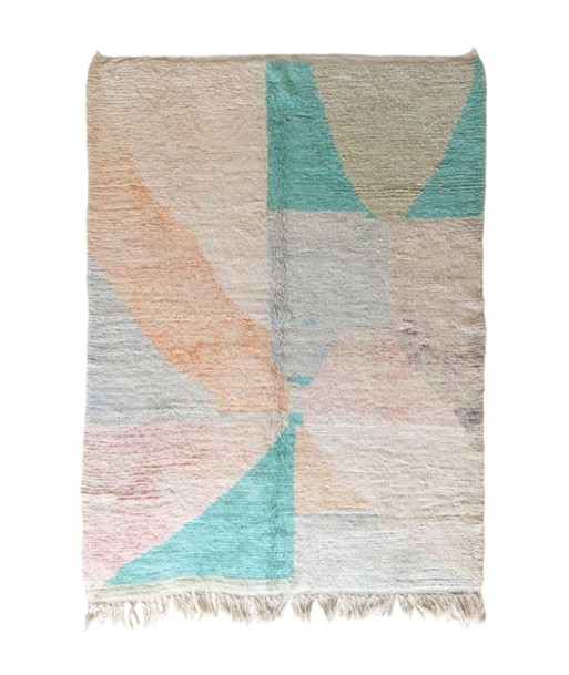 Tapis Berbere en laine pastel moderne 209 x 277 cm VENDU acheter