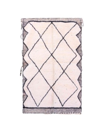 Tapis Berbere marocain pure laine 166 x 260 cm une grave pollution 