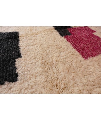 Tapis Berbere marocain pure laine 167 x 247 cm une grave pollution 