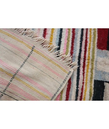 Tapis Berbere marocain pure laine 176 x 262 cm le des métaux précieux