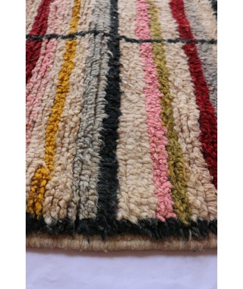 Tapis Berbere marocain pure laine 176 x 262 cm le des métaux précieux