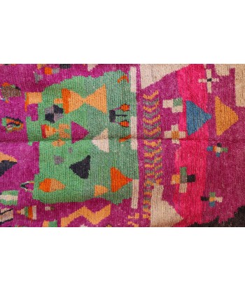 Tapis Berbere marocain pure laine 180 x 249 cm rembourrage situé sous