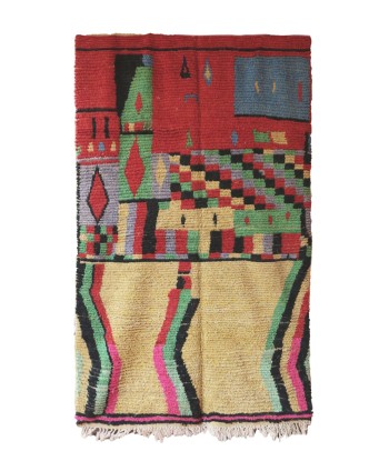 Tapis Berbere marocain pure laine 175 x 247 cm de pas cher