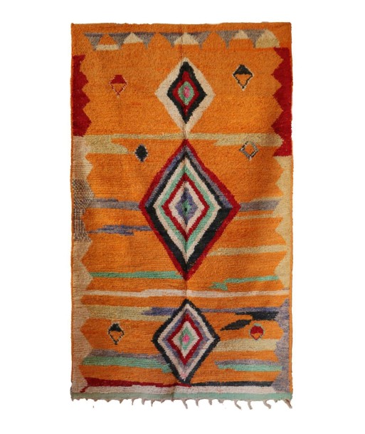 Tapis Berbere marocain pure laine 148 x 263 cm l'évolution des habitudes 