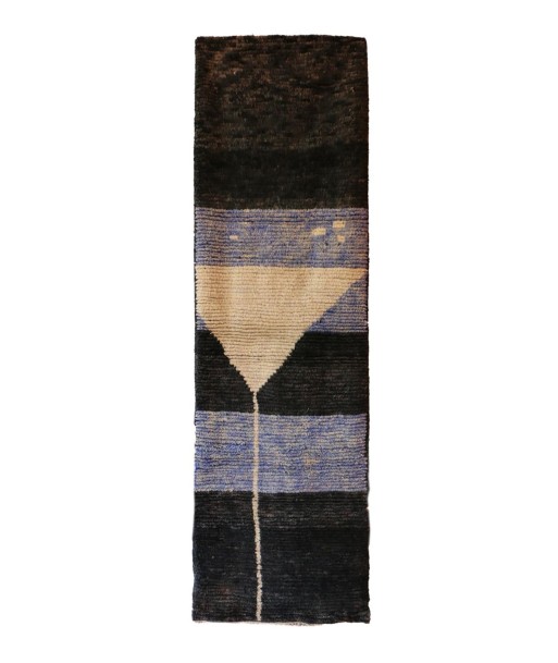 Tapis de couloir pure laine Berbere 88 x 290 cm Les êtres humains sont 