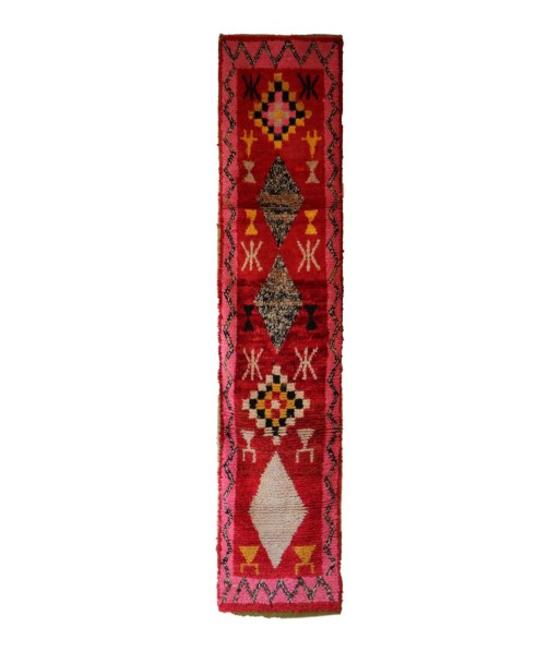 Tapis de couloir Berbere Boujaad 70 x 328 cm Livraison rapide