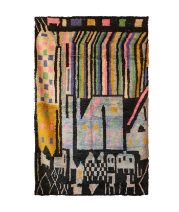 Tapis Berbere coloré de Boujad 202 x 307 cm livraison gratuite