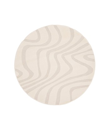 Tapis rond design avec effet relief NAYA 50-70% off 