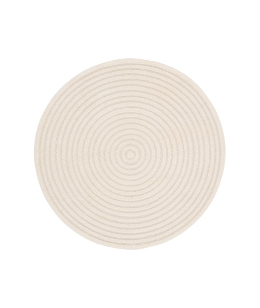 Tapis rond design avec effet relief CLEO online